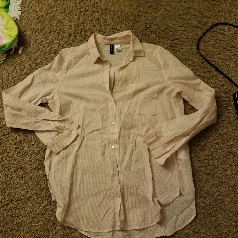Pink Stripe HM Shirt